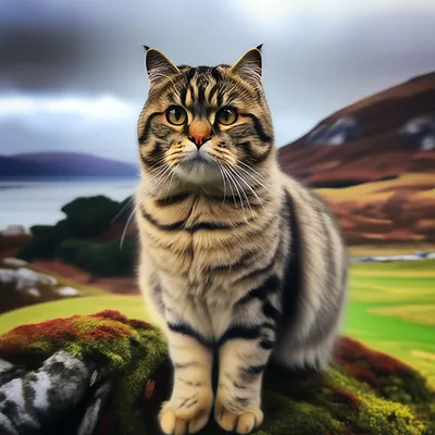 Шотландская кошка: идеальное сочетание грациозности и игривости