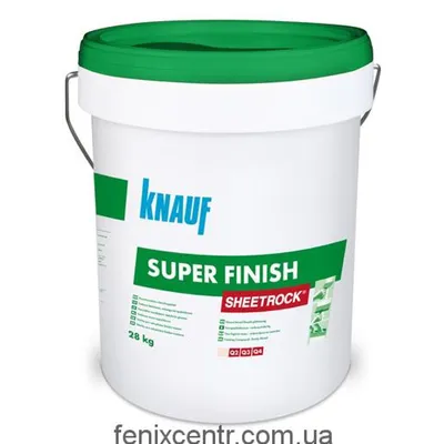 Шпаклевка Danogips SuperFinish готовая (28 кг) купить в Строймаркете Сатурн  в Москве, быстрая доставка, 8 495 223 60 00