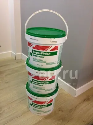 Даногипс Шитрок (Danogips Sheetrock) шпаклевка финишная готовая Суперфиниш  28 кг 17л - цены в Москве