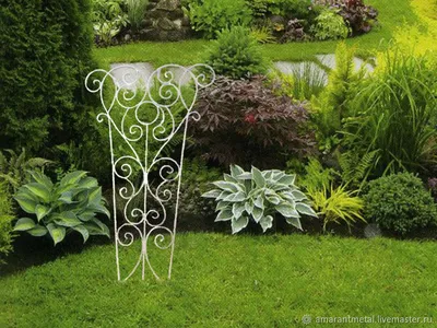 Шпалера садовая для вьющихся растений, опора для цветов - купить по  выгодной цене в интернет-магазине OZON (882464353)