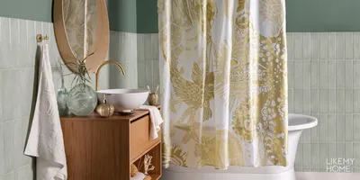 Как выбрать штору для ванной и на что обратить внимание: материал, размер,  дизайн.