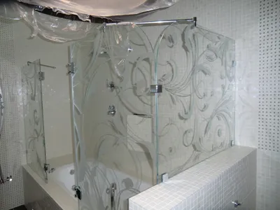 Раздвижные стеклянные шторки для ванн матовые | Купить, стеклянные, двери,  душевые, кабины, шторки, для ванной, перегородки, зеркала, закаленное,  стекло
