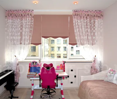 Выбираем шторы в детскую комнату девочке: 50 фото идей для спальни | ivd.ru