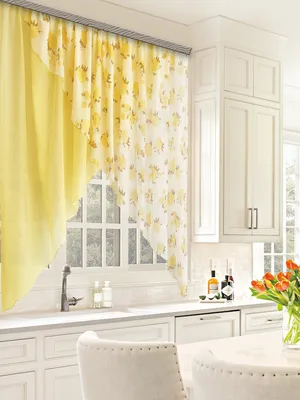 Купить комплект V-602 из 2 штор (тюль и 100 крючков в подарок) Sofia Home  Decor