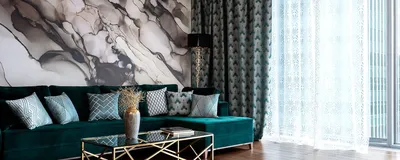 Красивые Шторы для гостиной фото - Luxury Antonovich Design