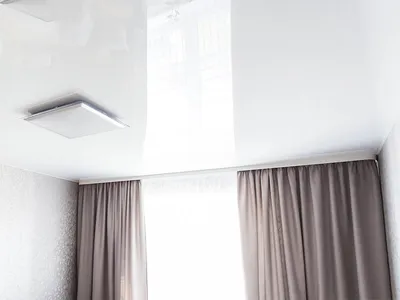 Как сделать шторы под натяжной потолок?