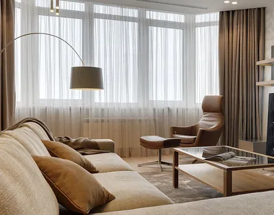 Визуализация интерьера квартиры в стиле минимализм