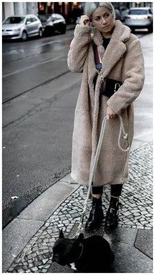 Зимнее пальто шоколадного цвета с воротником-шарфом. Модный Дом Ekaterina  Smolina