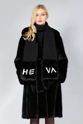 Пальто с шарфом из льна и шерсти - Арт 116-21 | Интернет магазин ArgNord.ru