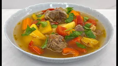 Шурпа: традиционное узбекское блюдо на превосходных фотографиях
