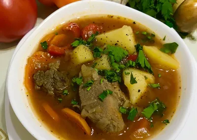 Шурпа: ароматное узбекское блюдо на фото