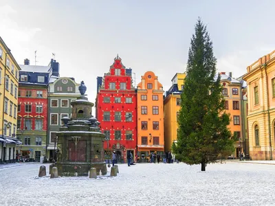 Швеция зимой