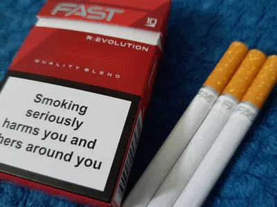 Бюджетные сигареты из Сербии - красный Fast R:Evolution | Записки про табак  | Дзен