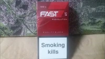 Сигареты Fast Super Slims Red (Фаст Супер слимс красные) duty free. Цена за  блок (10 пачек)