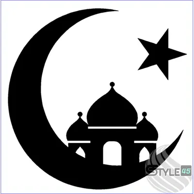 Икона ислама с символом религии и культуры Векторное изображение  ©Seamartini 194914252