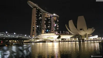 Отель Marina Bay Sands, бассейн под облаками — Teletype