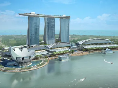 Отель Marina Bay Sands Singapore, Марина Бэй Сэндс Сингапур