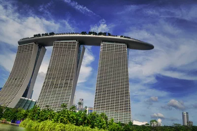 Отель Marina Bay Sands 5*, Сингапур - «Бассейн, конечно, шикарен. Других  плюсов нет.» | отзывы