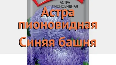 Астра ГАВРИШ Майстер Серебряная цапля, однолетняя игольчатая синяя, 0,3 г  2723 - выгодная цена, отзывы, характеристики, фото - купить в Москве и РФ