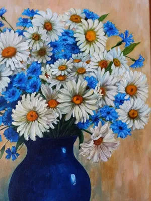 Цветы драже Ромашка Синяя (УТ000000225) (100гр) | Буквоед Арт.