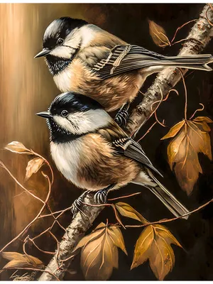Лесные птицы-синицы - Михаил Соколов