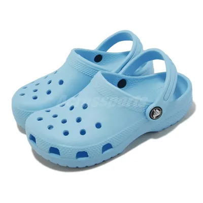 Crocs Classic Clog K Arctic Blue Kids Preschool Casual Sandals Shoes  206991-411 | eBay