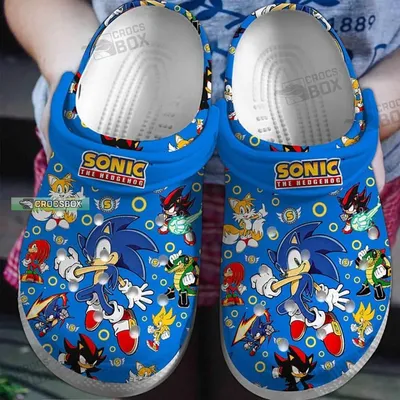 Blue Crocs Sonic Speedy - CrocsBox