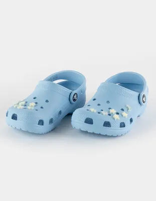 CROCS Classic Stars And Moon Girls Clogs - BABY BLUE | Tillys
