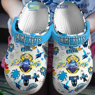 Blue Beetle Jaime Reyes DC Comics Clogs Crocs - Growkoc