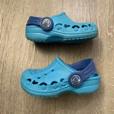 Blue crocs hi-res stock photography and images - Alamy