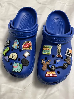 Crocs Classic Retro Floral Girls' Casual Clog Blue | 209069 4NT