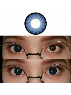 Естественные синие линзы+контейнер Синие линзы для карих глаз. Красивые  голубые линзы Цветные контактные линзы (ID#1653246965), цена: 350 ₴, купить  на Prom.ua