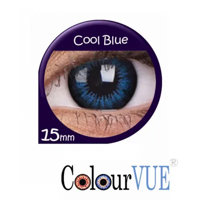 Голубые линзы META BLUE - Kawaii lenses