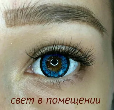Цветные линзы EOS Fay Blue - купить в Сургуте в интернет-магазине \"Линзы -Всем\"