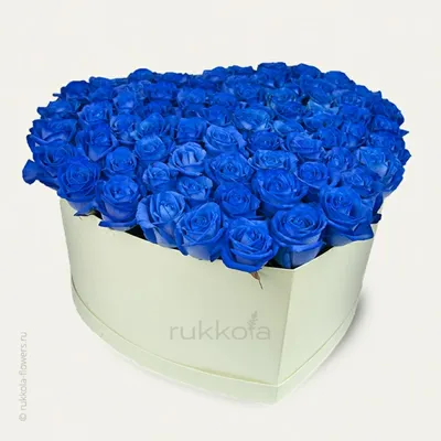 Купить синие розы в Нижнем Новгороде | Премиум (24/7)