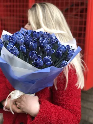 dinasoaphome - Синие тюльпаны - редкость! Букет в кадре... | Facebook