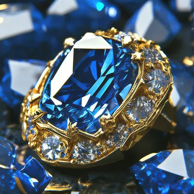 Яркий сине-голубой бриллиант 1 карат, CVD синего цвета | AliExpress