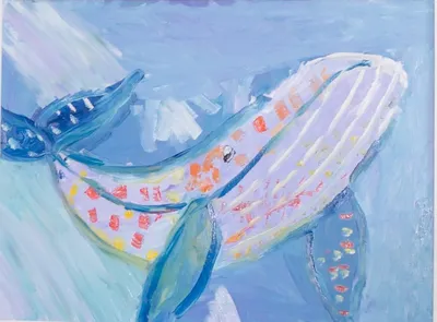 Купить картину Синий кит в Москве от художника Губкин Михаил