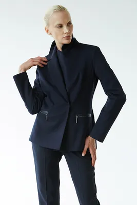 Весенне-осенний корейский тонкий пиджак, женский короткий костюм черного,  синего, белого, желтого цвета, пиджак – купить по низким ценам в  интернет-магазине Joom