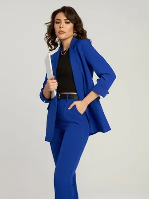 Дизайнерский женский спортивный костюм синий купить в Москве с доставкой  цена 5800.0000