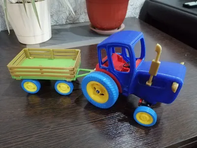 Купить Фетр с рисунком \"Синий трактор, комплект\" дешево в интернет-магазине  в Москве
