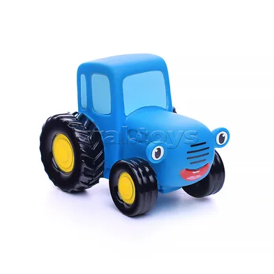 Синий трактор из бумаги - Бумажные игрушки Антона Филонова