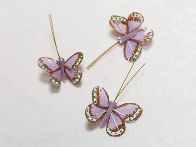 Фотообои \"Бабочки на сиреневых цветах\" - Арт. 170357 | Купить в  интернет-магазине Уютная стена