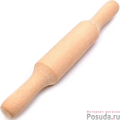 Скалка деревянная для теста, 40 см купить по низким ценам в  интернет-магазине Uzum (577814)