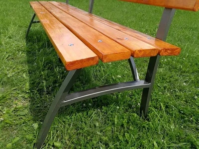 Как изготовить садовую скамейку. How to make a garden bench. - YouTube