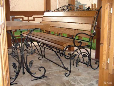 Скамейка садовая в стиле LOFT (Street Bench - 31): 12 403 грн. - Скамейки  садовые и парковые Киев на BON.ua 82230603