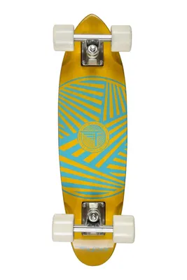 Apollo Cruiser Skateboards - Midi Cruiser Longboard - Surf Carver  Skateboard - Complete Cruiser Board for Adults, Kids, Boys, Girls, Teen.  Kicktail Vintage Mini Skateboard. Incl. T-Tool – Apollo Pro Sports