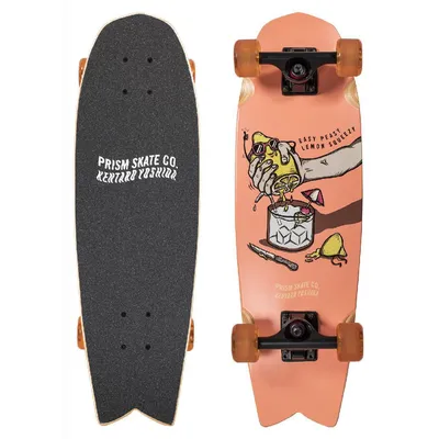 Punked Mini Cruiser Ace of Spades Complete Skateboard