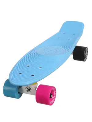 Ocean Pacific Swell of White Teal Cruiser 31\" Skateboard - Skate Shop Online