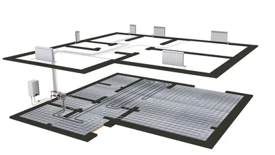 Статья о Отопление - Как выбрать оптимальную схему разводки отопления дома  | ИнРед: инженерные решения дома